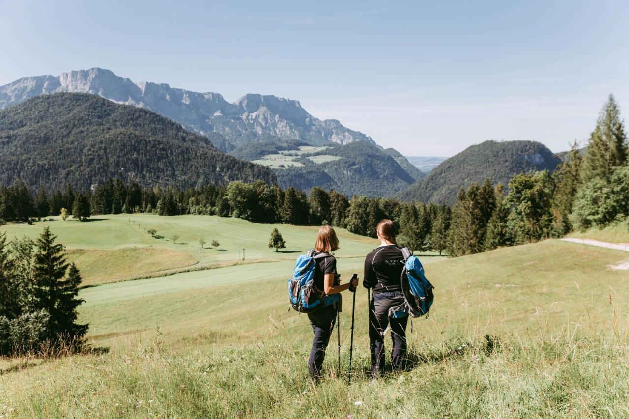 Kempinski Hotel Berchtesgaden Esterno foto Hiking in the Alps